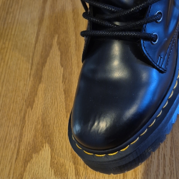 Dr. Martens Black Combat Boots - Picture 8 of 8